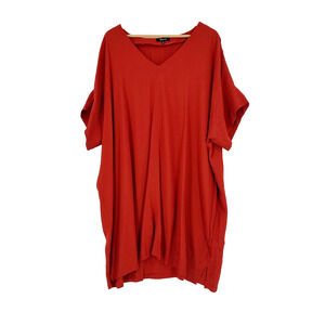 Madewell Womens Shift Dress 3X Drop Shoulder Beach Boho Minimalist Lagenlook